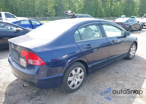 2006 Honda Civic Lx из США, поврежденный, VIN 1HGFA16526L099753